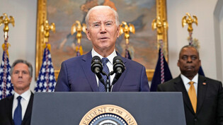 Absage erteilt: US-Präsident Joe Biden will der Ukraine – zumindest vorerst – keine F-16-Kampfflugzeuge liefern. 