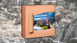 Noch verpackt: Das Spiel «Du bisch vo – Graubünden» soll im Herbst erscheinen.