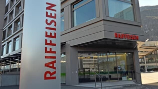 Die Raiffeisenbank in Chur.