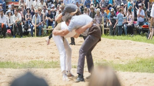 Bündner Kantonal Schwingfest Cazis Schwingen