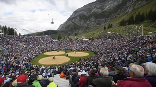 Das Schwägalp Schwinget ist ein Publikumsmagnet. Am letzten Schwingfest kamen über 13'000 Zuschauer.