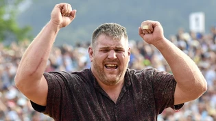 Christian Stucki will auch in der Schwingersaison 2018 die gewohnte Pose einnehmen