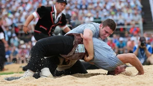 Armon Orlik (oben) will auch 2018 zu den stärksten Schwingern gehören.