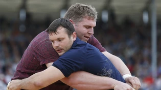 Matthias Siegenthaler hier in einem seiner Duelle mit Christian Stucki