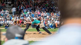 Die jungen Schwinger sind in Landquart erstmals auf eidgenössischer Stufe im Einsatz.