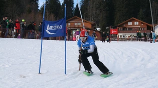 Schnell auf den Fasstugen: Ralph Gmür fährt knapp nach dem Erst- und dem Zweitplatzierten als Dritter ins Ziel.