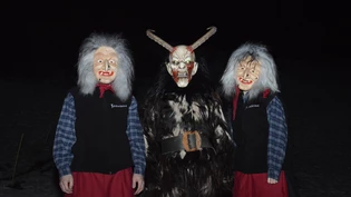 Die Felslochhexen in teuflischer Begleitung.