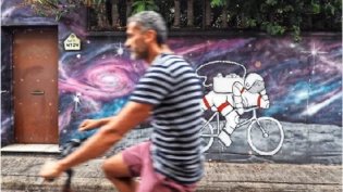 Kunterbunt: Streetart belebt die Strassen in Palermo, einem hübschen Stadtteil von Buenos Aires. 