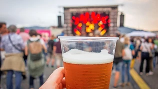 Am Blues'n'Jazz 2019 gibt es Bier aus dem Einwegbecher..