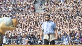 Schwingerfans sorgten für grossartige Stimmung in der Arena.