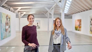 Kreatives Team: Simone Kobler (links) und Céline Gaillard haben sich für das Kunstzeughaus schon einiges ausgedacht.