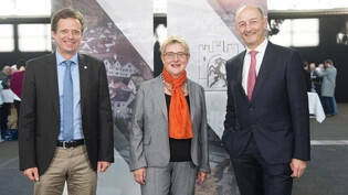    Patrik Degiacomi, Sandra Maissen und Urs Marti führen die Stadt Chur in den kommenden vier Jahren.