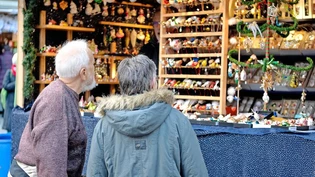 Weihnachtszauber im Coronajahr: In der Rapperswiler Altstadt sollen drei kleine Märkte die Gäste, Gastronomen, Stand- und Ladenbesitzer erfreuen.  Pressebild