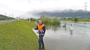 So viel Wasser mehr würde die Linth fassen: Das sagt der stellvertretende Linthingenieur Ralph Jud.