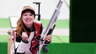 Gewehrschützin Nina Christen jubelt über Bronze: Die Nidwaldnerin verblüfft am ersten Olympia-Tag mit Rang 3 im Luftgewehr 10 m