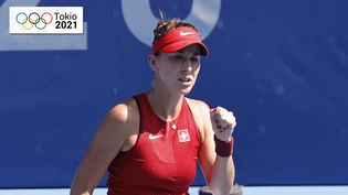 Starker Auftritt: Belinda Bencic steht in Tokio im Olympiafinal.