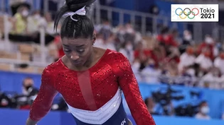 Ins Stolpern gekommen. der designierte Turn-Superstar Simone Biles spricht offen über ihre mentalen Probleme.