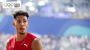 Jason Joseph darf mit seinem Auftakt in Tokio zufrieden sein: Die Halbfinals erreicht er als Zweiter seines Vorlaufs souverän.