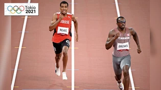 Deutlich zurück: Mit den Plätzen für die Finalqualifikation hat der Churer William Reais (links) nichts zu tun. 