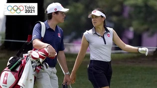 Albane Valenzuela unterwegs mit ihrem Caddie.