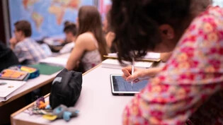 Über 100 Tablets: Alleine im 2022 schafft die Schule Eschenbach so viele Geräte für den Unterricht an. 