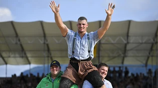 Das gewohnte Bild auch in Mels: Samuel Giger ist der Beste