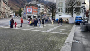 400 Personen besuchten den Stand der Kantonspolizei Glarus.