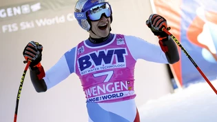 Marco Odermatt feierte seinen bereits sechsten Sieg in diesem Winter