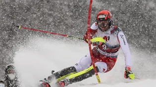 Fuhr im Kitz-Slalom als Vierter knapp neben das Podest: Michael Matt