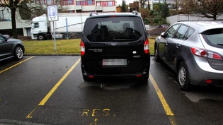 Tatort: Auf diesem Parkplatz ereignet sich am Samstag ein folgenschwerer Streit, der einen der Protagonisten ins Spital bringt. 