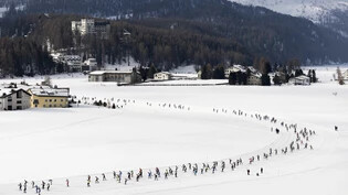 Der 52. Engadin Skimarathon konnte noch auf der Originalstrecke durchgeführt werden. 