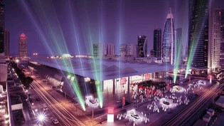 Mit der grossen Kelle: Im Doha Exhibition and Conference Center in Katar findet im Oktober die Geneva International Motor Show 2023 statt.