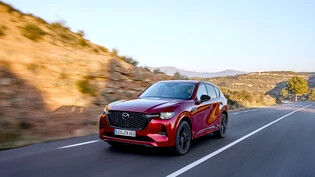 Mutiger Entscheid: Unter der Haube des Mazda CX-60 dreht ein neu konstruierter 3,3-Liter-Dieselmotor mit sechs Zylindern. 