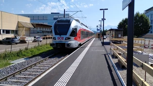 Eine grosse Baustelle: Der Joner Bahnhof Blumenau wird behindertengerecht umgebaut – und bekommt schon bald einen Halbstundentakt.