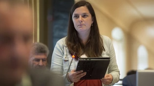 Scheitert – unter anderem an der eigenen Partei: Mitte-Präsidentin Franziska Steiner-Kaufmann will eine Elternzeit. 