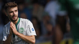 Schlechte Nachricht für den FC St. Gallen: Der Mittelfeldspieler Betim Fazliji fällt für den Rest der Saison aus
