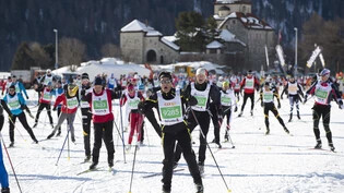 Trotz vieler Leidensgenossen: Am Engadin Skimarathon kämpfen alle gegen den eigenen inneren Schweinehund.