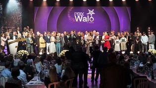 Die Preisträgerinnen und Preisträger der letztjährigen Verleihung des Prix Walo standen während der Gala noch nicht vor Fernsehkameras. (Archivbild)