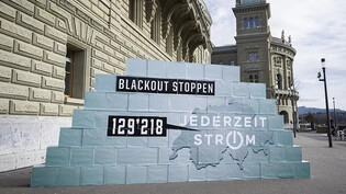 Fast 130'000 Unterschriften sind zusammengekommen für die eidgenössische Volksinitiative "Jederzeit Strom für alle (Blackout stoppen)". Sie will das AKW-Bauverbot aufheben.