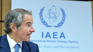 Der Generaldirektor der Internationalen Atomenergie-Organisation (IAEO) Rafael Mariano Grossi. Foto: Roland Schlager/APA/dpa