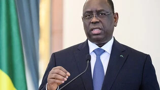 ARCHIV - Senegals Präsident Macky Sall hat ein neues Datum für die Präsidentschaftswahlen angekündigt. Foto: Bernd von Jutrczenka/dpa