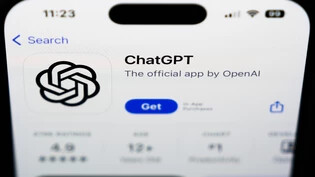 Die Nutzerzahlen der ChatGPT-Firmenversion steigen rasant. Aktuell seien über 600'000 Nutzer angemeldet, sagte ein Manager des ChatGPT-Erfinders OpenAI in einem Interview.(Symbolbild)