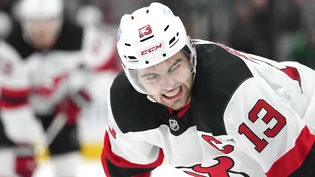 Je ein Tor und eine Vorlage von Nico Hischier (Bild) und Timo Meier reichen nicht: Die New Jersey Devils gehen erneut als Verlierer vom Eis