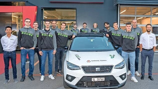 Gas geben: Die Spieler von Biogas Volley Näfels wollen nächste Saison in der NLA-Meisterschaft und im Schweizer Cup mindestens in den Halbfinal kommen. 