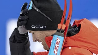 Nachdenklich: Dario Cologna erlebt einen schwierigen Tag des Abschieds vom Weltcup vor der Haustüre in Davos.
