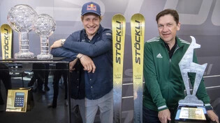Der Skistar und sein Manager: Marco Odermatt (links) und Michael Schiendorfer verbindet mehr als nur der sportliche Erfolg.