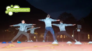 Gesunde Bewegung: Mitglieder des Grossen Rats machen es vor.