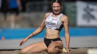 Liana Trümpi hat allen Grund zur Freude: Mit persönlicher Bestleistung gewinnt sie SM-Bronze.