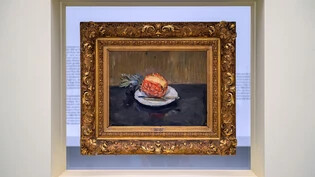 Im Mittelpunkt der Ausstellung: Das Gemälde «Stillleben mit Ananas» des Malers Max Slevogt war in der Sammlung von Hugo Simon. 