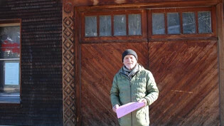 Ein Mann und sein Manifest: Alf Bolt will, dass aus der leer stehenden Reithalle in St. Moritz ein Kulturzentrum wird.